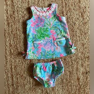 Lilly Pulitzer Shift Dress 24m